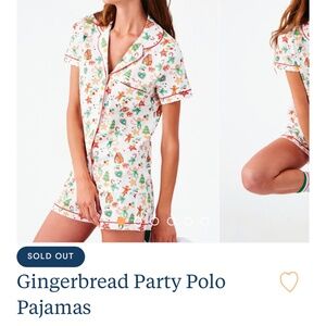 Roller Rabbit Gingerbread Party XXS